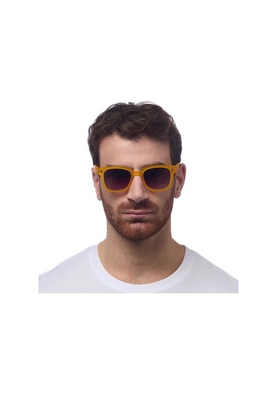 Okkia Giovanni Siyah Lens Unisex Güneş Gözlüğü Sarı Çok Renkli