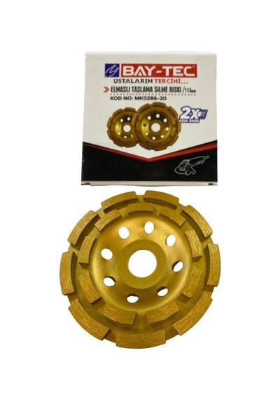 Mey İthalat Baytec Mk0286-20 Elmas Taşlama Silme Diski 115 Mm