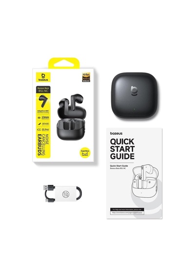Tr Bass Bs1 Nc Kulak İçigürültü Engelleme, Hibrit Anc, Ldac, 40 Saat Çalma Süresi, Bluetooth 6.0 Genel
