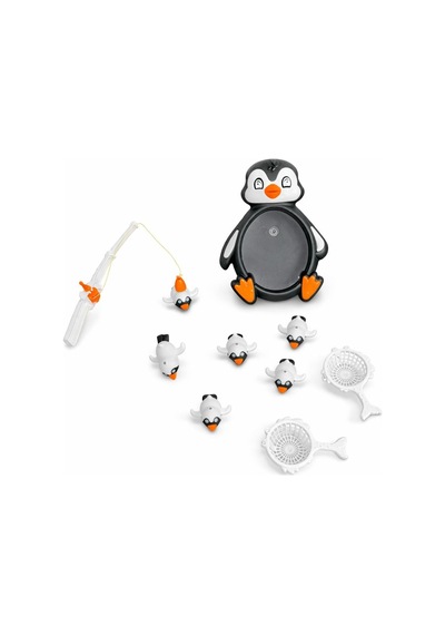 Penguen Yakalama Oyunu Mıknatıslı Siyah Beyaz