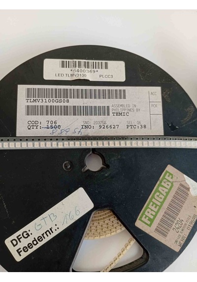 Tlmv3100gs08 Yeşil Smd Led 25 Adet