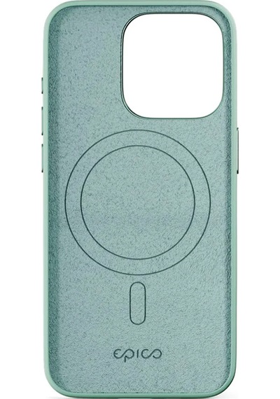 Epico Apple Uyumlu iPhone 16 Pro Max Mag+ Silikon Kılıf Pastel Mint Nane Yeşili