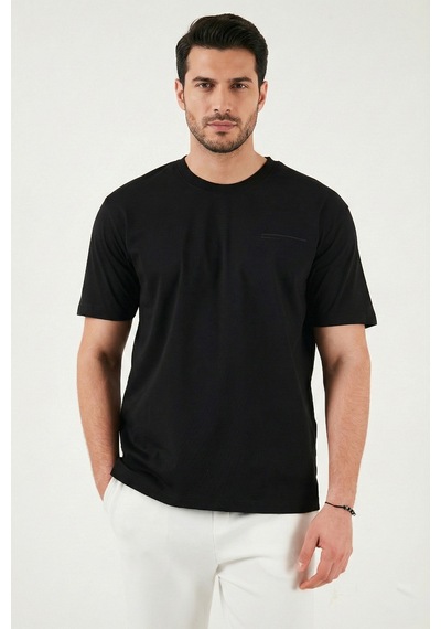 Buratti Erkek T Shirt 5904095 Siyah Siyah