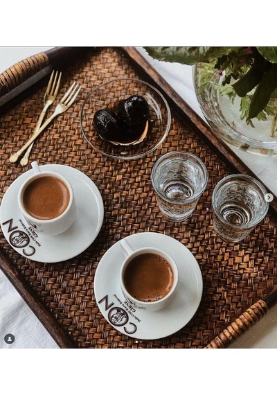 Girne Con Kahve Çifte Kavrulmuş Türk Kahvesi, Gold Label, 125 Gram, Öğütülmüş,%100 Arabica, Kıbrıs Üretim