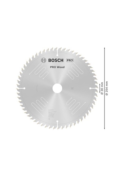 Amaçlı Daire Testere Bıçağı 254 30 Mm 96 Diş Gri 1 Adet