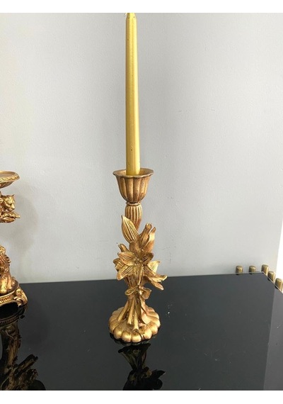 Şamdan Mumluk Çiçek Şamdan Polyester Gold Diğer 63811609