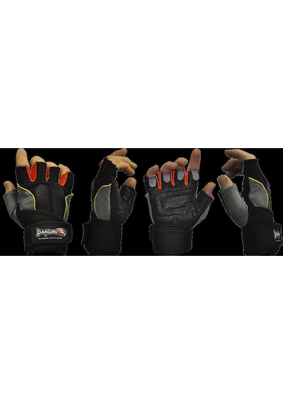 Dragon W8063 Bilek Bandajlı Body & Ağırlık & Fitness Eldiveni Çok Renkli