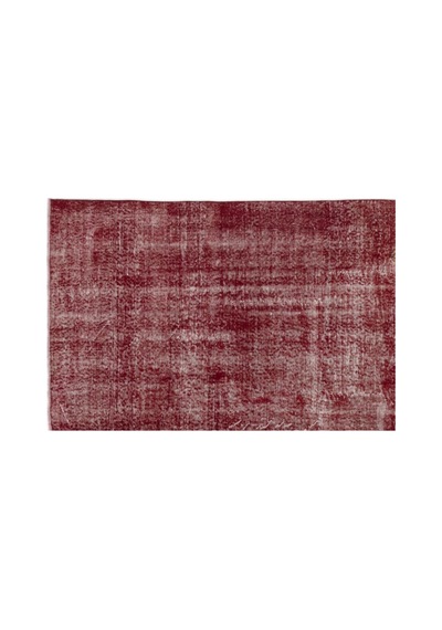 El Dokuması Vintage Yün-pamuk Kırmızı Halı 14260 203 X 310 Cm
