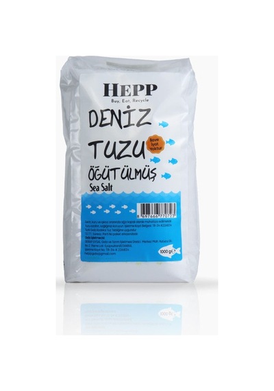 Deniz Tuzu Öğütülmüş 1000 Gr.