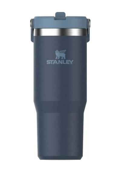 Stanley The Iceflow Flip Straw Pipetli Termos Bardak 0,89 Lt Lacivert