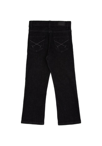 U.S. Polo Assn. Kız Çocuk Siyah Slim Flare Jean Pantolon 50317866-VR046