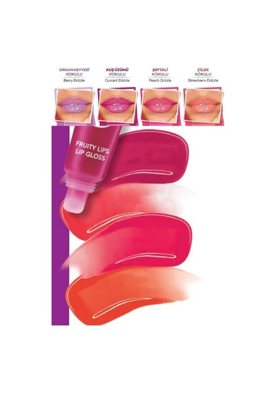 Avon Color Trend Fruity Dudak Parlatıcı 10 Ml Currant Drizzle