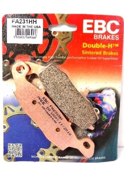 Suzukı Gsf 650 Bandıt S 2005-2006 Ebc Sinterli Ön Fren Balata Sol