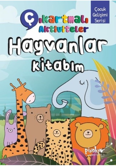 Çıkartmalı Aktiviteler Hayvanlar Kitabım - Rxlu-666022