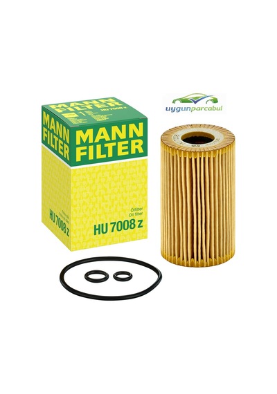 Skoda Octavia 1.6 Tdı 2.0 Tdı Yağ Filtresi Mann Hu7008z Oem 03l115562 2009-2015