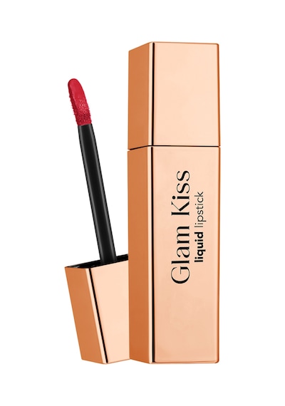 Flormar Glam Kiss Yüksek Pigmentli & Nemlendirici Cam Dudak Görünümlü Parlak Bitişli Ruj 007 Crimson Kiss