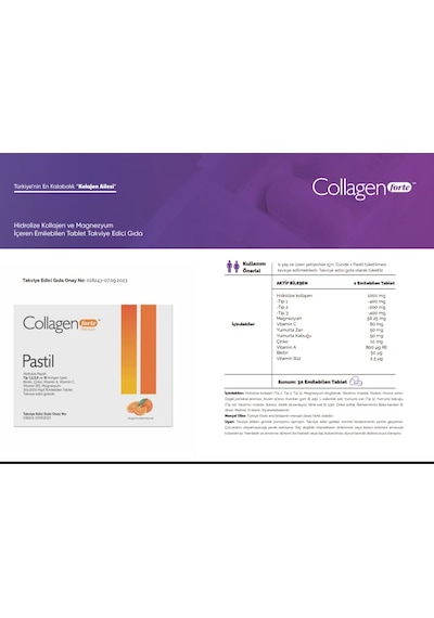 Kolajen Pastil 2000mg 30 Tablet