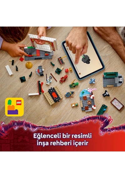 LEGO® NINJAGO® Ninja Spinjitzu Tapınağı 71831 - 4 Yaş ve Üzeri Çocuklar için 4 Minifigür ve Ejderha Modeli İçeren Oyuncak Yapım Seti (158P) LEGO® NINJAGO® Ninja Spinjitzu Tapınağı 71831 - 4 Yaş ve Üzeri Çocuklar için 4 Minifigür ve Ejderha Modeli İçeren Oyuncak Yapım Seti (158P)