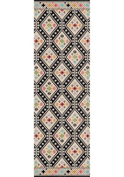 Çok Renkli Etnik Desenli Premium Masa Örtüsü Runner Rnr071n11