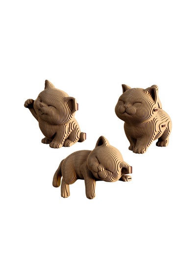 Cartonic 3d Puzzle - Kıttens Trıo