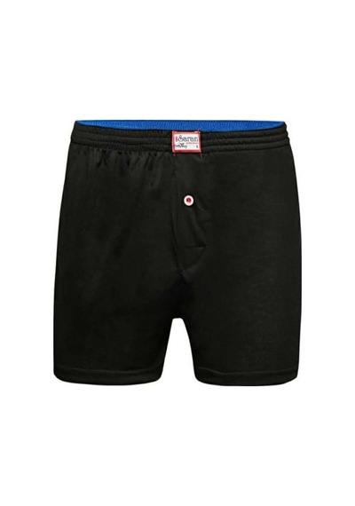 Saran Erkek Havlu Bel Pamuk'lu Boxer 3104 - 10 Adet Siyah