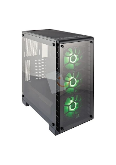 Corsair Cc-9011101-Ww Crystal 460X Rgb Compact Temperli Cam Mid Tower Kasa