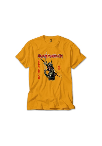 Iron Maiden Senjutsu Sarı Tişört Sarı