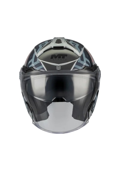 Kask Mt Cosmo Sv Arrow C2 Parlak Gri/siyah