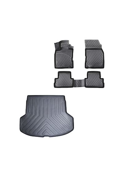 Land Rover Freelander 2 2013 Model 3d Bagaj Havuzu Ve Araca Özel Paspas Seti