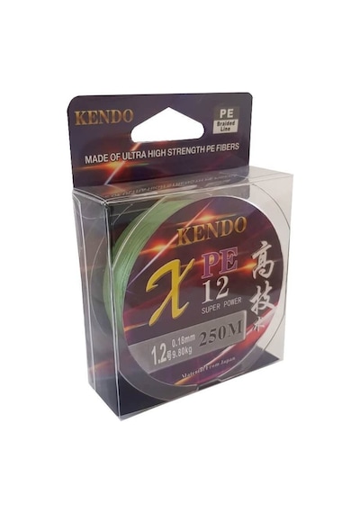 Kendo 12Pe Dark Green 250M Ip Misina