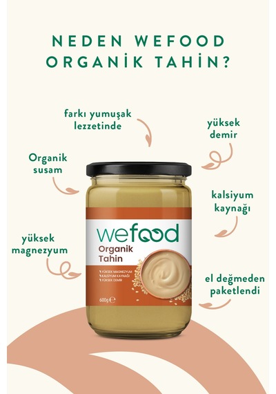 Organik Tahin 600 Gr
