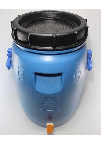 Şenaslan Dezenfekte Ve Sıvı Ürünler Için Musluklu 60Litre Varil Bidon Çok Renkli