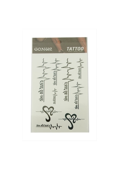 İmzalı Tattoo Dövme Sticker