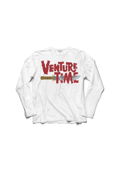 Venture Adventure Tıme Logo Bıçak Uzun Kollu Tişört (518430567)