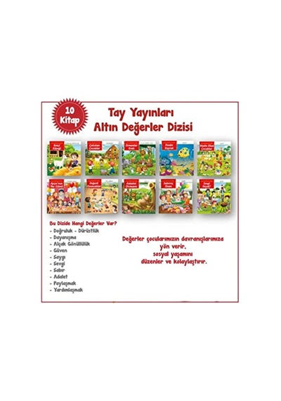 Altın Değerler Dizisi 10 Kitap Set / Kolektif / Tay Yayınları / 9786059750967