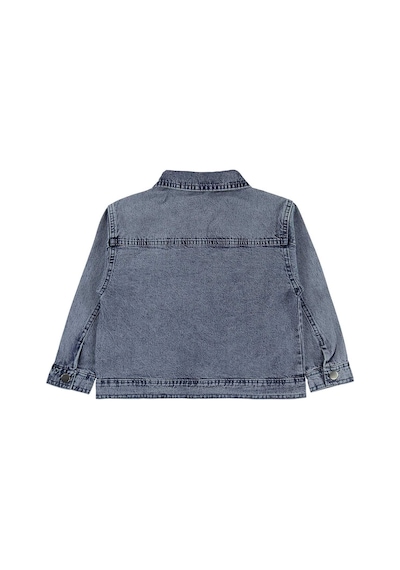 Civil Girls Torba Cepli 6-9 Yaş Ceket - Mavi