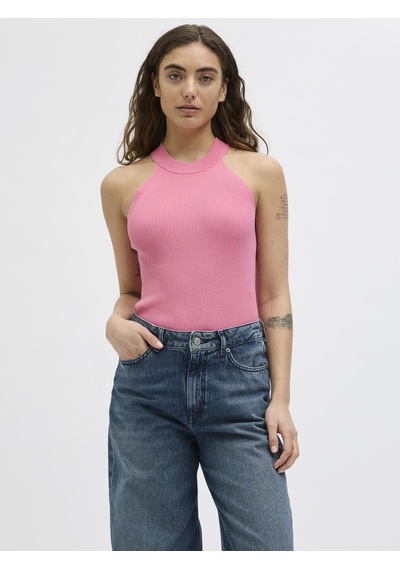 Jack & Jones Kadin Bisiklet Yaka Triko Üst - Sofia - 12266049 Morning Glory