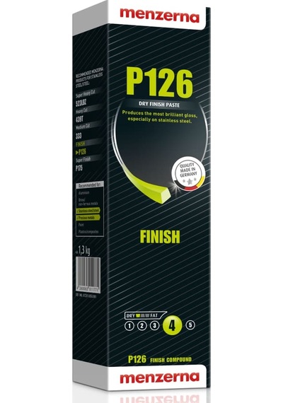 Menzerna P126 Parlatıcı Katı Cila Pembe Paslanmaz Çelik Değerli M