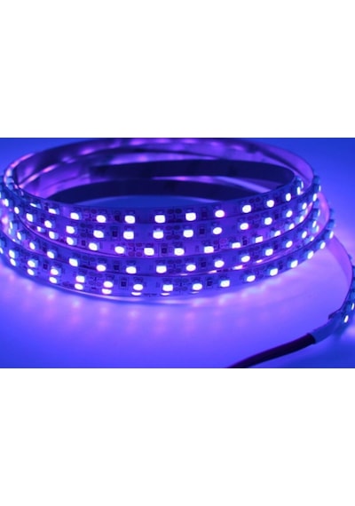 Uv Şerit Led 12v 120 Ledli 2835 Ledli Silikonlu Black Light 1met Vision