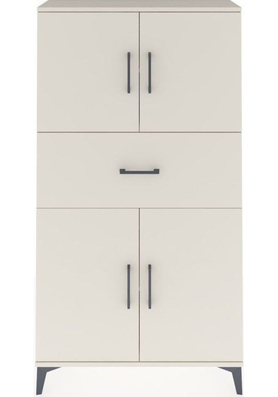 Arges Dolap 3 Raflı Tek Çekmeceli 4 Kapaklı 88x30x163 Aytaşı-... Aytaşı Arges Dolap 3 Raflı Tek Çekmeceli 4 Kapaklı 88x30x163 Aytaşı-... Aytaşı