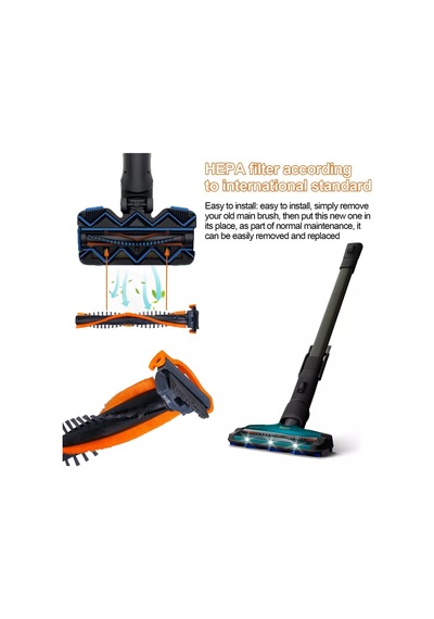 Philips Uyumlu C6813/01, Fc6812/01, Fc6802/01, Fc6903 Başlık Fırçası