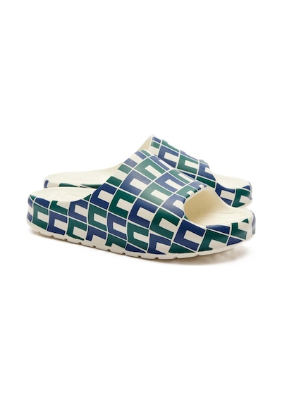 Lacoste Serve Slide 2.0 Kadın Terlik Yeşil Yeşil