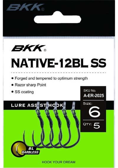 Bkk Native-12bl Ss Olta İğnesi 6 5 Pcs