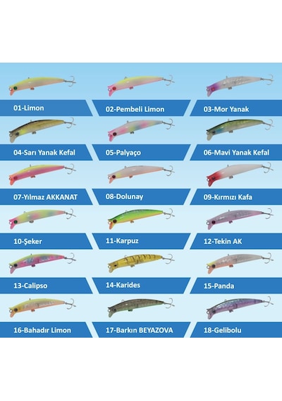 Ege Fish V Gaga 110 Mm 16 Gr Maket Balık