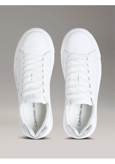 Calvin Klein Kadın Sneaker Yw0yw0187602r Beyaz