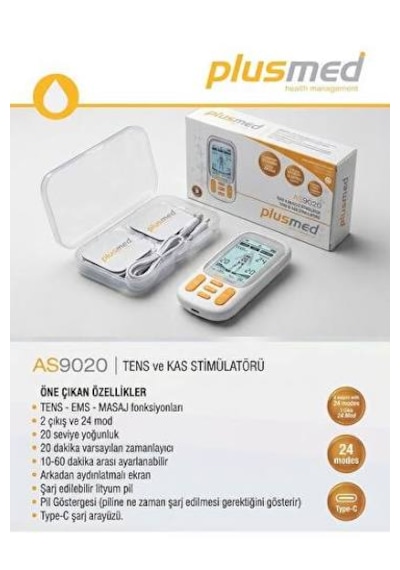 Plusmed As9020 Tens Ve Kas Stimülatörü