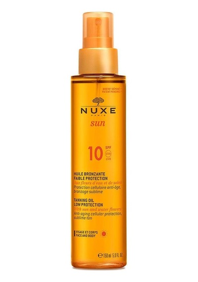 Nuxe Sun Bronzlaştırıcı Yüz Ve Vücut Yağı Spf10 150ml