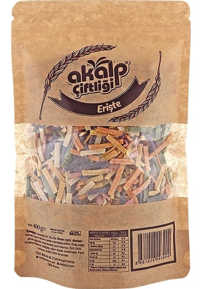 Ev Yapımı  Sebzeli Erişte 400 Gr