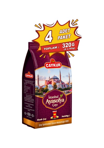 Elekaltı İstanbul Ayasofya Çayı 80 Gr. Dörtlü Paket