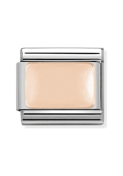 Composable Classic Dekoratif Link - Plakalar - Sade - 01 Plate 9k Rose Altın